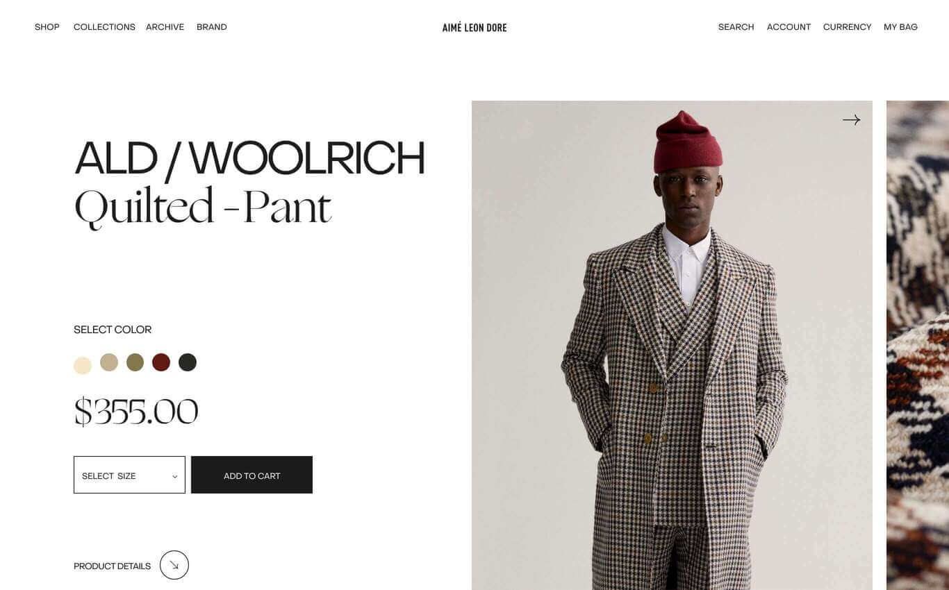 AIME LEON DORE PRODUCT