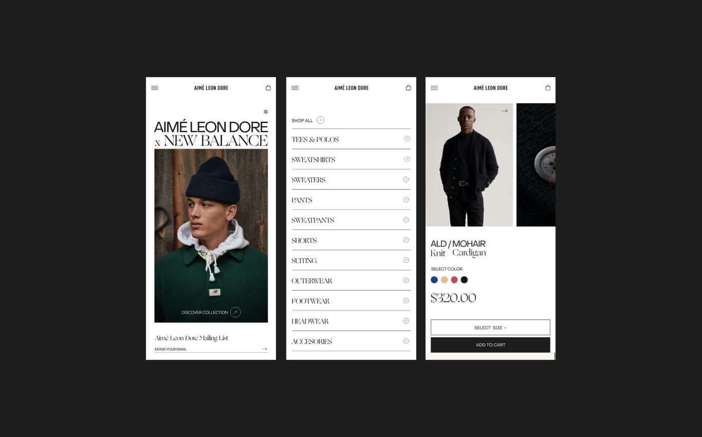 AIME LEON DORE MOBILES